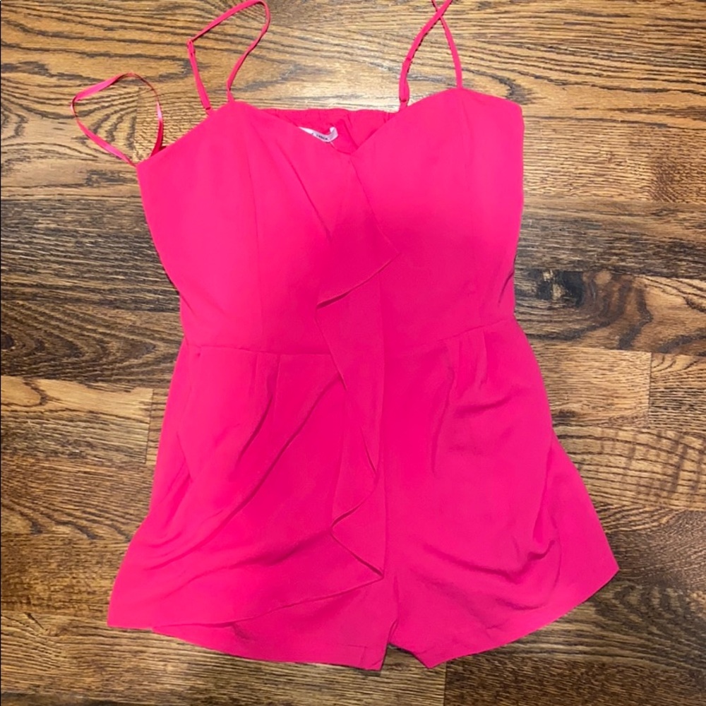 Frill Pink Romper